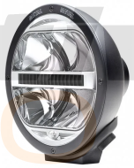 Hella 1365LED Rallye 4000 LED Satin Black Narrow Beam Driving Lamp