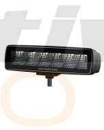 Hella 1FB358176201 Black Magic Mini Light Bar 6.2” (Floodlight)