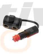 Hella 2 Pole Power Socket - Twin DIN Output (4939)