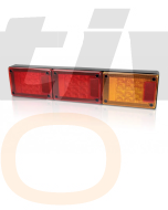 Hella 2430-CS Jumbo-S LED Triple Module Stop/Rear Position/Rear Direction Indicator Lamp