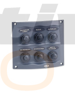 Hella 2691 Compact Switch Panel Off-On - 6 Way