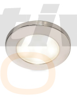 Hella 2JA980940011 EuroLED 95 Down Lights - Recess Mount Polished Stainless Steel Rim -  White Light