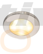 Hella 2JA980940111 EuroLED 95 Down Lights - Recess Mount Polished Stainless Steel Rim -  Warm White