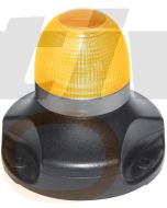 Hella 360 Nylon MultiFLASH Signal LED - Amber Illuminated (98091160)