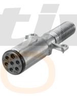 Hella 4934 7 Pole SAE Metal Trailer Plug