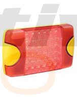 Hella Mining HM070621 DuraLED ECE Signal Lamps - Rear Turn Signal (Amber Illuminated)