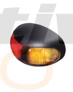 Hella 2053OEBULK DuraLed Side Marker - Red / Amber Illuminated (Pack of 24)