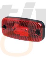 Hella LED Rear Position Lamp - Red, 12V DC (2305)