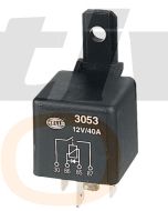 Hella Normally Open Relay with Diode - 4 Pin, 12V DC (3053)