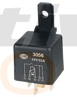 Hella 3056 Normally Open Relay with Diode - 5 Pin, 24V DC