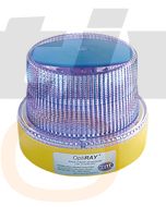 Hella Mining HM360BMAG OptiRAY LED Warning Beacon - Magnetic Mount, Blue