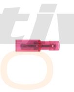 Hella PC Fully Insulated Female Bullet Terminals - Red, 4.0mm (Pack of 10) (8227)