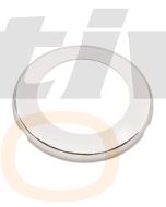 Hella Round Cover - Polished Stainless Steel (95950550)