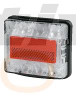 Hella Submersible LED Rear Combination Lamp with Licence Plate Funcion - 6.0m Cable (2395-6M)