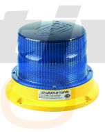 Hella Mining HM500BDIR UltraRAY-R Twin  LED Warning Beacon - Blue Direct Mount