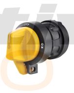 Hella Battery Master Lockout Switch, Yellow Handle HM7592Y