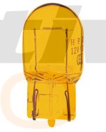 Hella WGY1221 Glass Wedge Base Globe - Amber